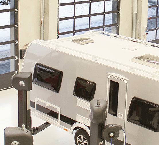 Industrie-Sektionaltore Novolux 60 mm